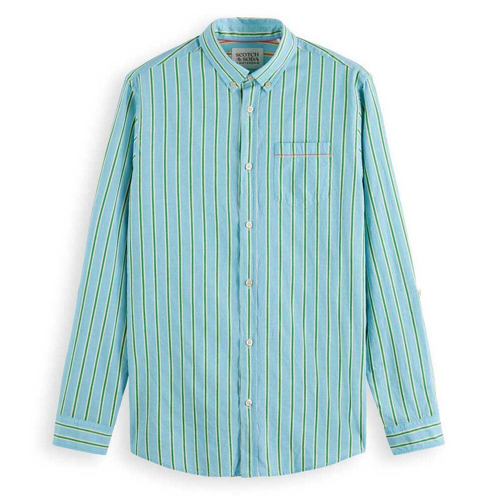 

Рубашка с длинным рукавом Scotch & Soda Dobby, зеленый