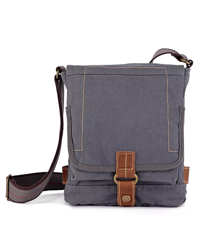 

Atona Classic Flap Canvas Crossbody Bag – Кросс-боди сумка Atona Classic Flap из холста TSD BRAND, серый