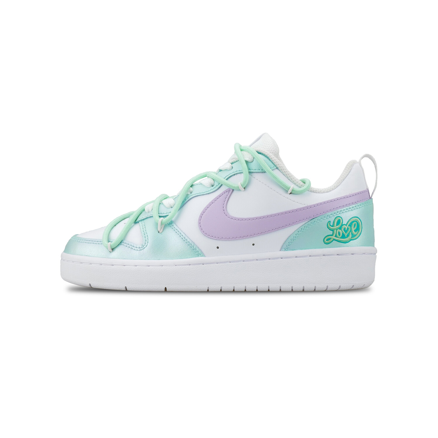 

Кроссовки Nike Court Borough Skateboarding Shoes Women's Low-top Blue Tint/Summit White/White/Ice Blue, голубой, Синий, Кроссовки Nike Court Borough Skateboarding Shoes Women's Low-top Blue Tint/Summit White/White/Ice Blue, голубой