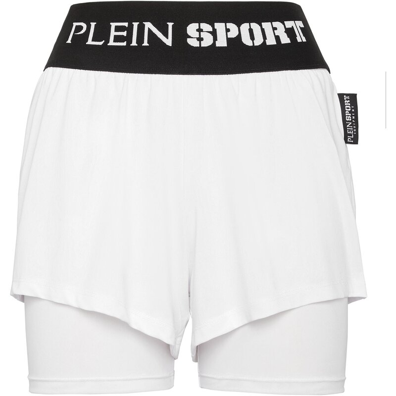 

Шорты спортивные шорты Plein Sport, цвет wei