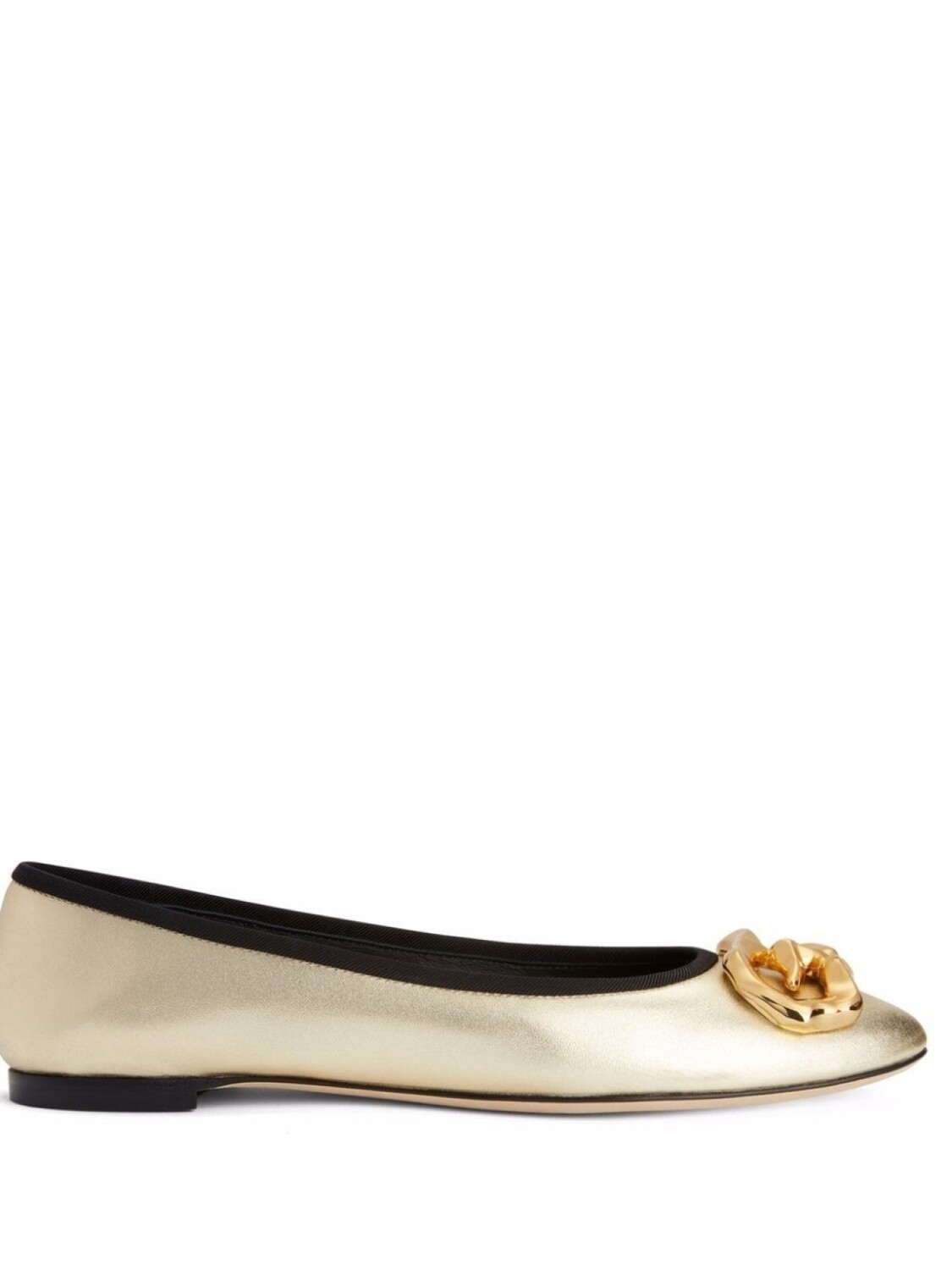 Giuseppe Zanotti туфли-лодочки Amur с логотипом, золотой