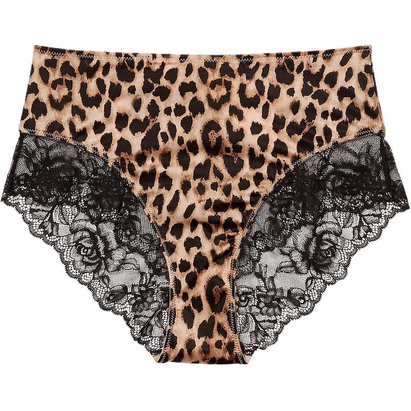 Трусы женские в леопардовом принте Victoria's Secret 1 Pack