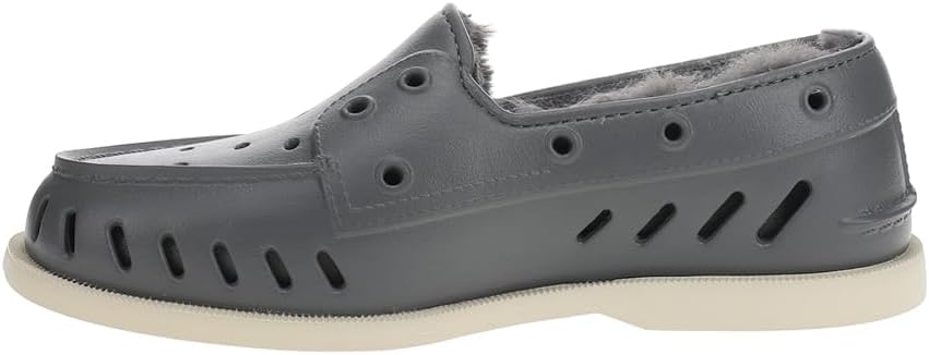 Мужские лодочные туфли Sperry, оригинальные, с комфортной посадкой, серый — фото 4