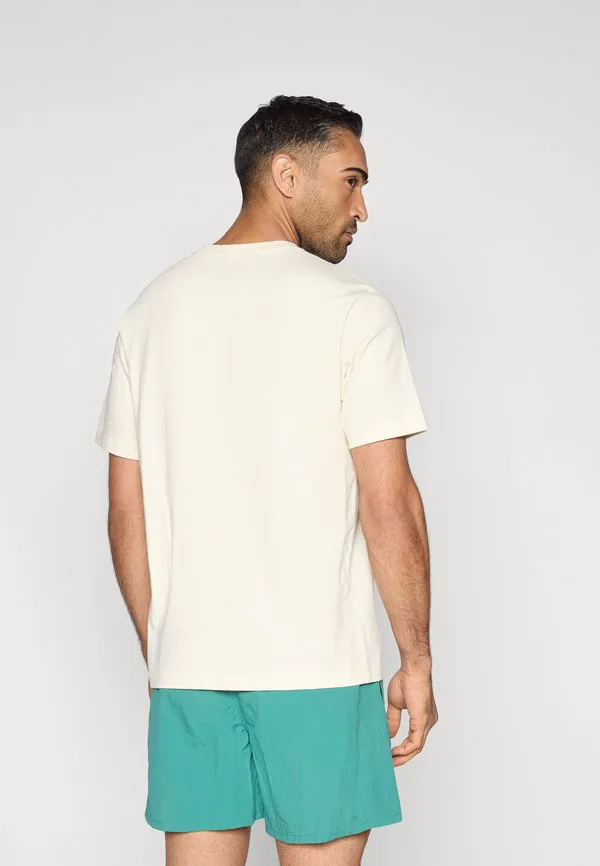 95 овальный логотип карманная футболка базовая футболка Patagonia, Undyed Natural — фото 3