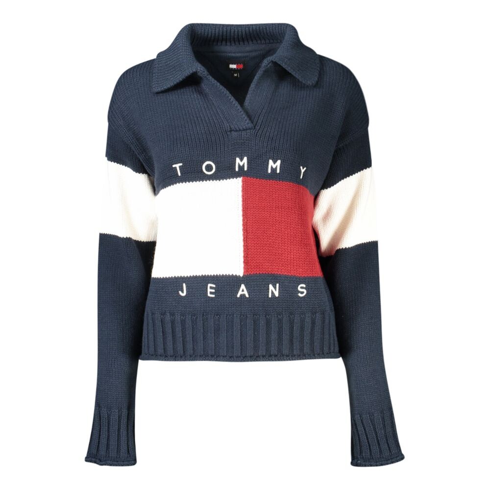 

Синий акриловый женский свитер Tommy Hilfiger