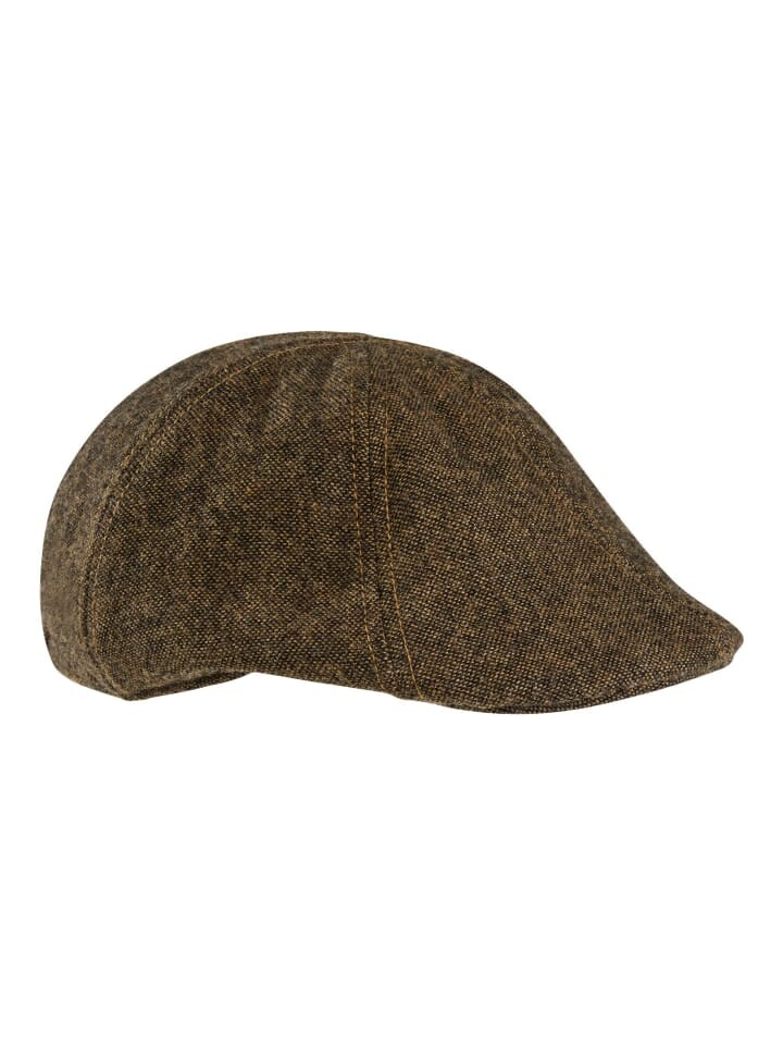

Бейсболка Camel Active Flatcap aus einem angenehmen Wollmix, коричневый