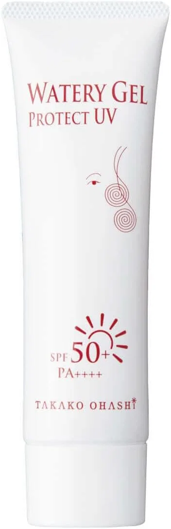 Солнцезащитный гель SPF50+ PA++++ Watery Gel Protected UV TAKAKO OHASHI, 50 г, лимон