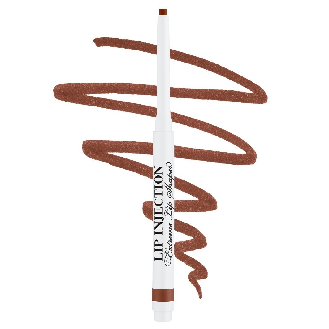 Помада для губ lip injection extreme lip shaper Too Faced, in big truffle, вес 0.28 гр. — фото 3