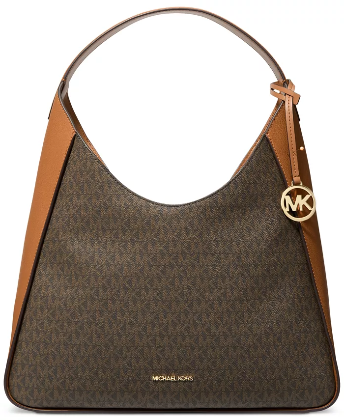 

Сумка Raquel Large Hobo через плечо Michael Kors, белый