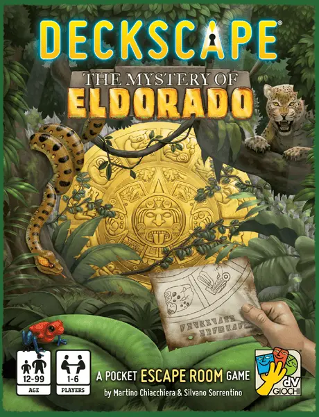 

Настольная игра DV GIOCHI Deckscape: The Mystery of Eldorado