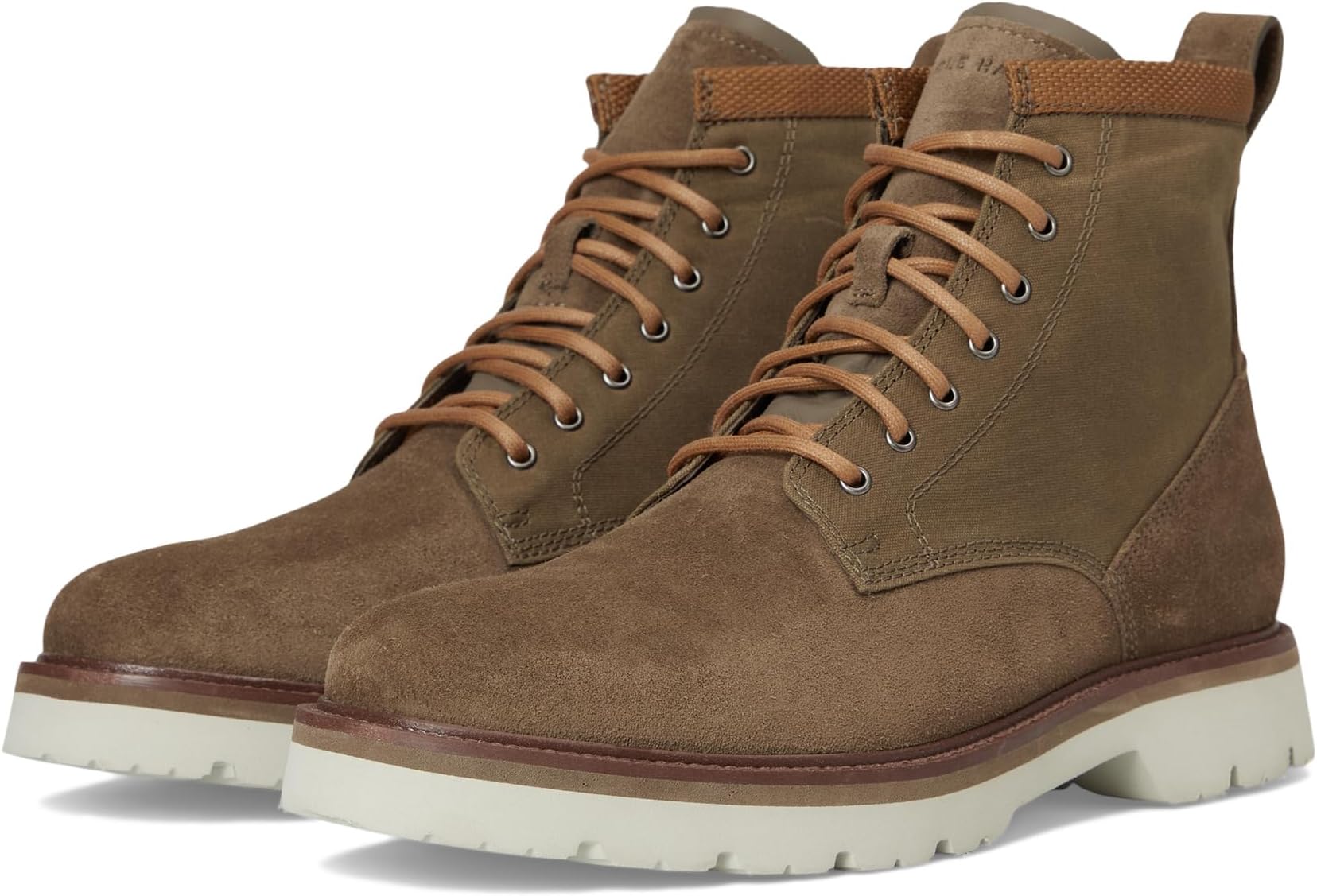 

Ботинки Cole Haan Men's American Classics Plain Toe Boot Waterproof, Morel Suede/Golden Honey/Waterproof
