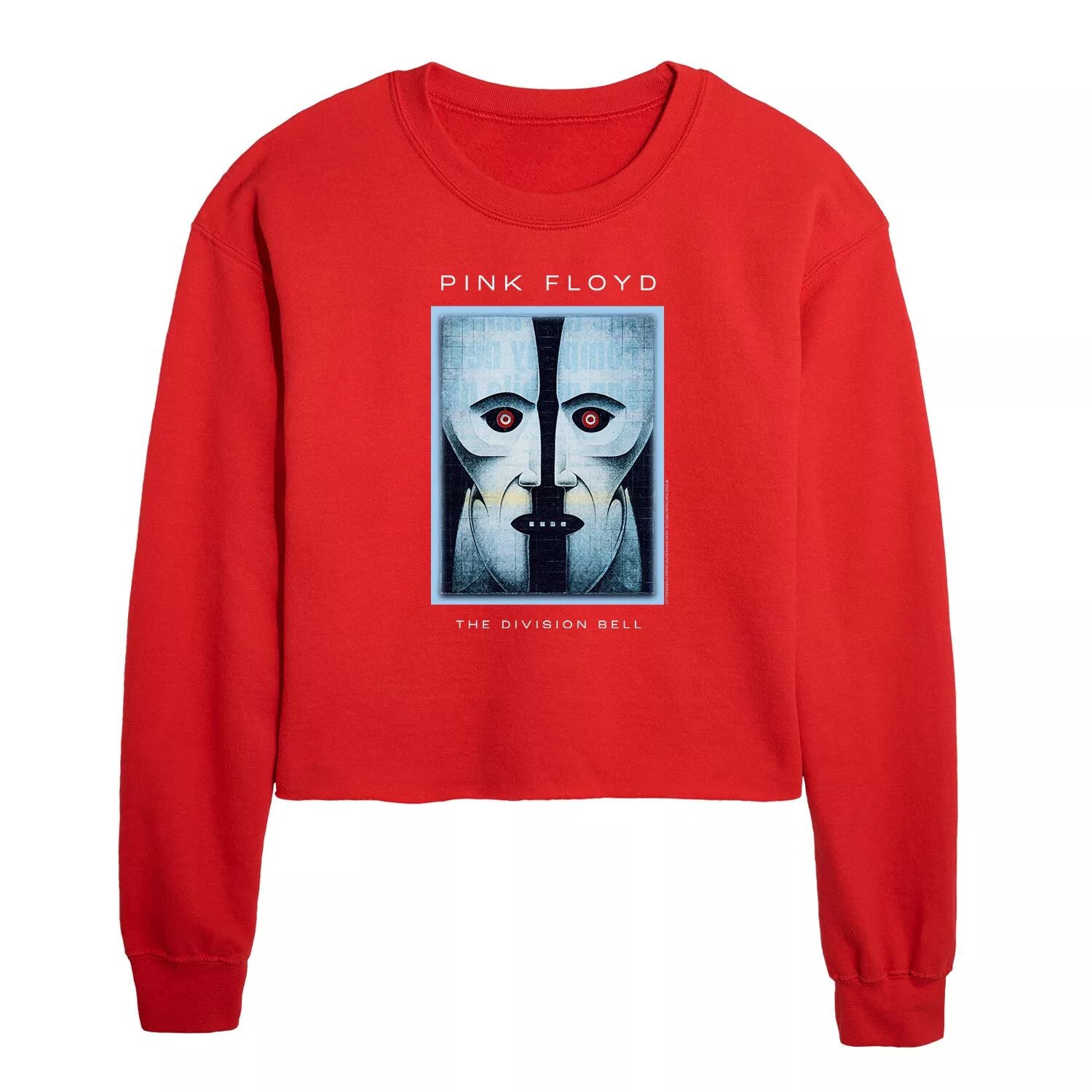 

Укороченный свитшот Pink Floyd Division Licensed Character, красный
