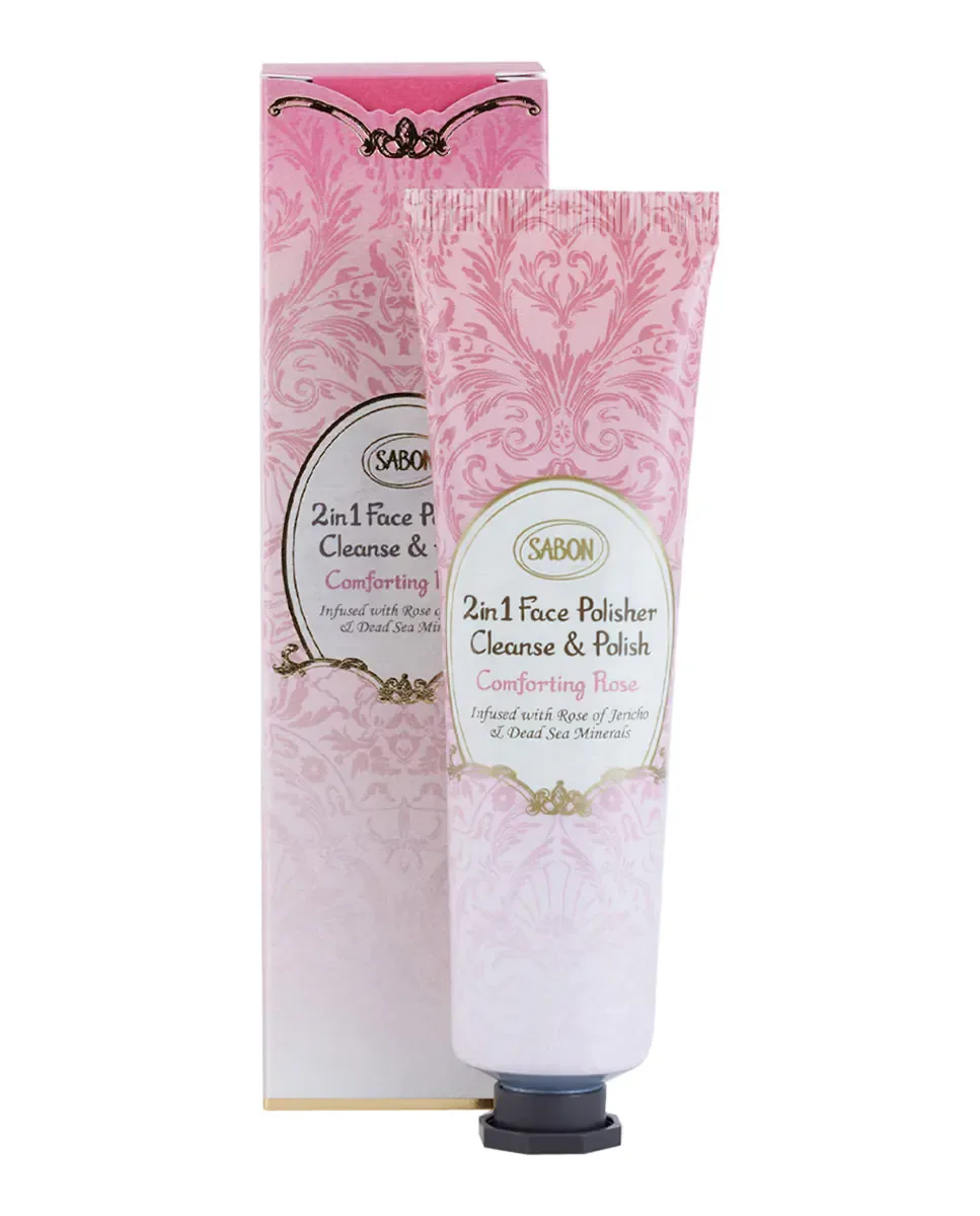 Пилинг Sabon — Отшелушивающий гель для лица Polisher Comforting Rose, 60 мл — фото 4