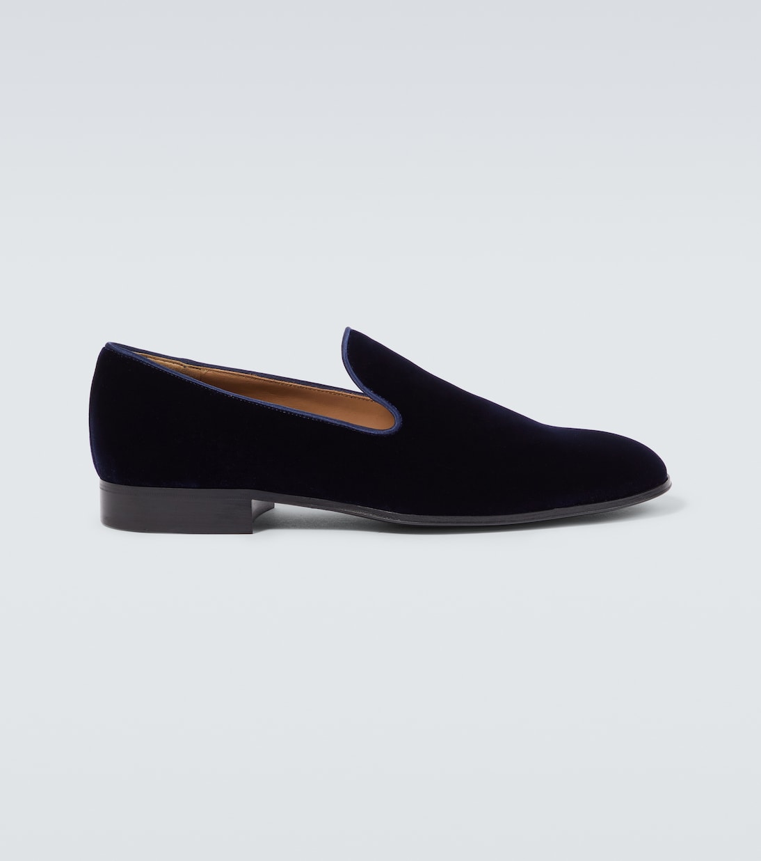 

Джинсовые бархатные мокасины Gianvito Rossi, Denim Denim