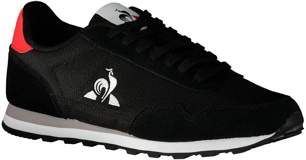 Кроссовки Le Coq Sportif Unisex Astra Black/Fiery Red Low-top