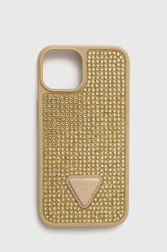 

Чехол для iPhone 14 6,1 дюйма Guess, золотой