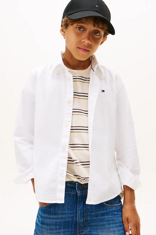 

Детская рубашка Tommy Hilfiger, белый