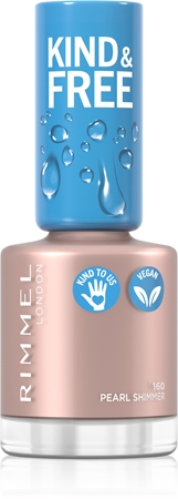 

Лак для ногтей Rimmel Kind & Free, 160 Pearl Shimmer 8 ml