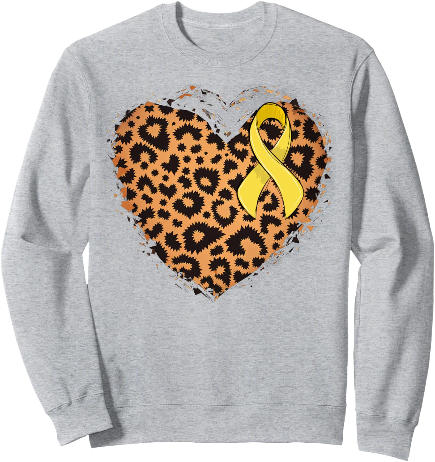 

Толстовка с принтом «Желтая лента, гепард, леопард, сердце» в поддержку борьбы с детским раком Cheetah Leopard Heart Childhood Cancer, Желтый, Толстовка с принтом «Желтая лента, гепард, леопард, сердце» в поддержку борьбы с детским раком Cheetah Leopard H