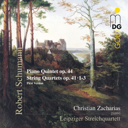 

CD диск Schumann / Zacharias / Leipziger String Quartet: Piano Quintet Op. 44/String Q