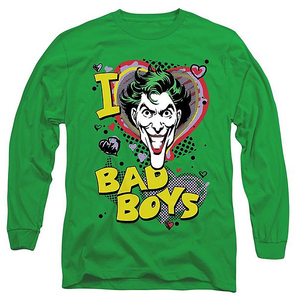

Футболка с длинным рукавом Dc comics i heart bad boys 2 Licensed Character