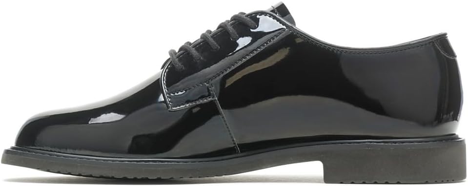 Женские ботинки Bates Sentry Oxford с высоким глянцем, черный — фото 4