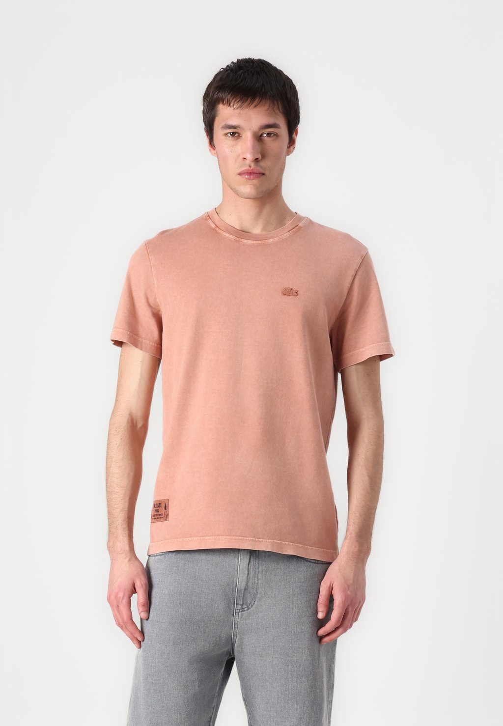 

Базовая футболка Lacoste, винно-красный