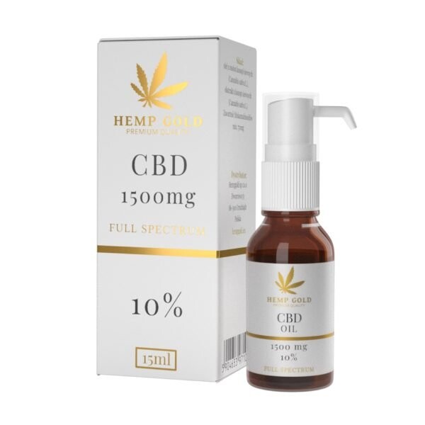 

Золотая конопля, масло CBD 10% (полный спектр), пищевая добавка Inna Marka