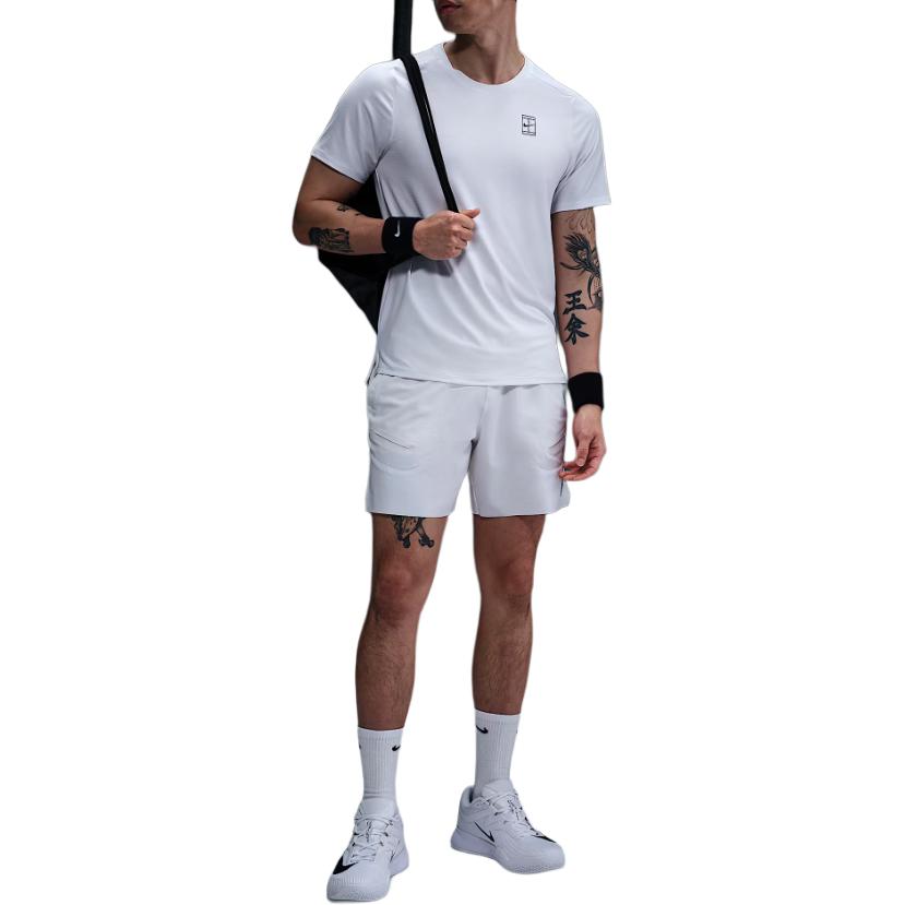 Nike Футболка мужская white — фото 4
