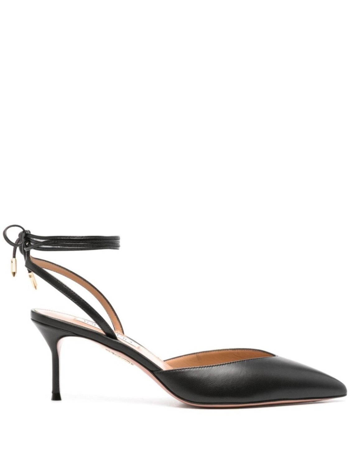 

Aquazzura туфли кожаные 70 мм, черный