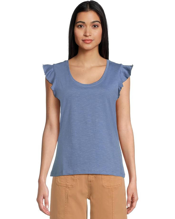 

Футболка Toad&Co Rufflita Tee, цвет Kyanite