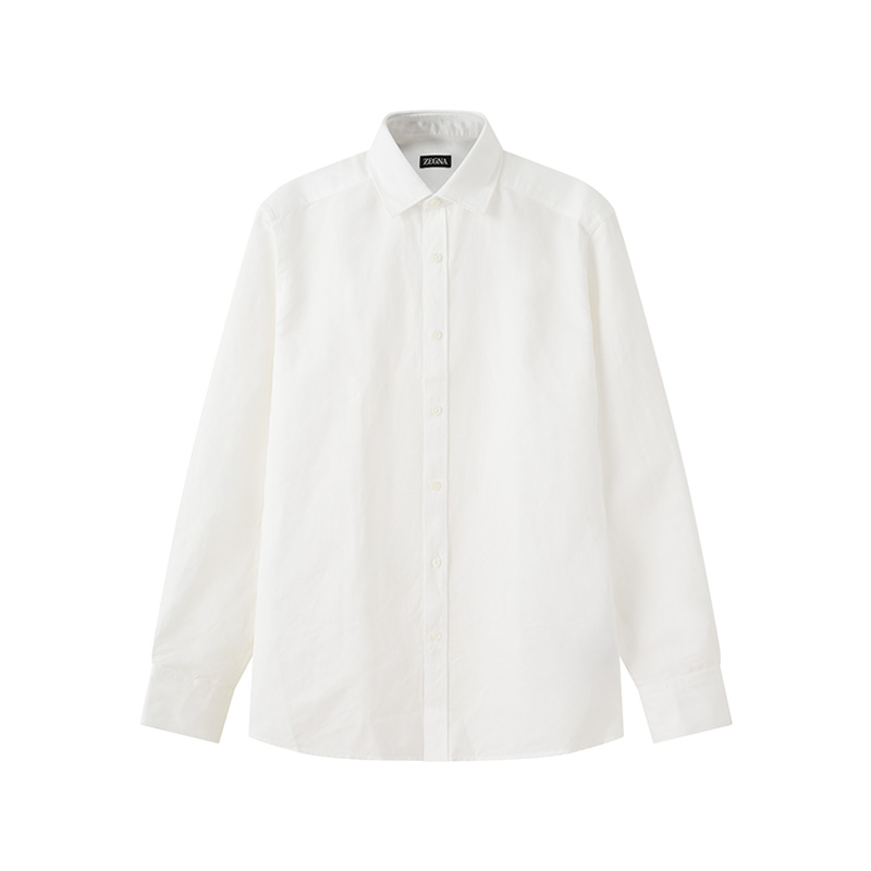 

Ermenegildo Zegna Мужская белая рубашка