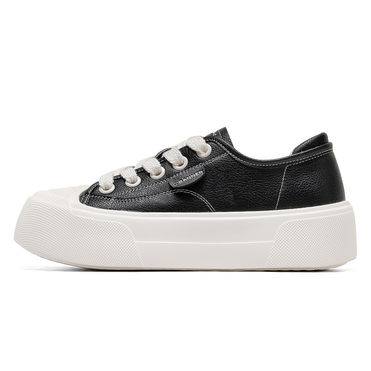 

Кроссовки CВ°BANNER Skateboard Shoes Women's Low-Top Black, Черный, Кроссовки CВ°BANNER Skateboard Shoes Women's Low-Top Black