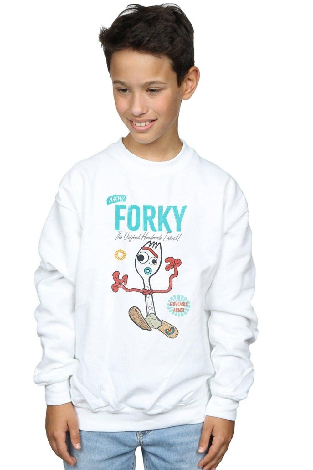 

Толстовка «История игрушек 4» Forky «Друг ручной работы» Disney, белый