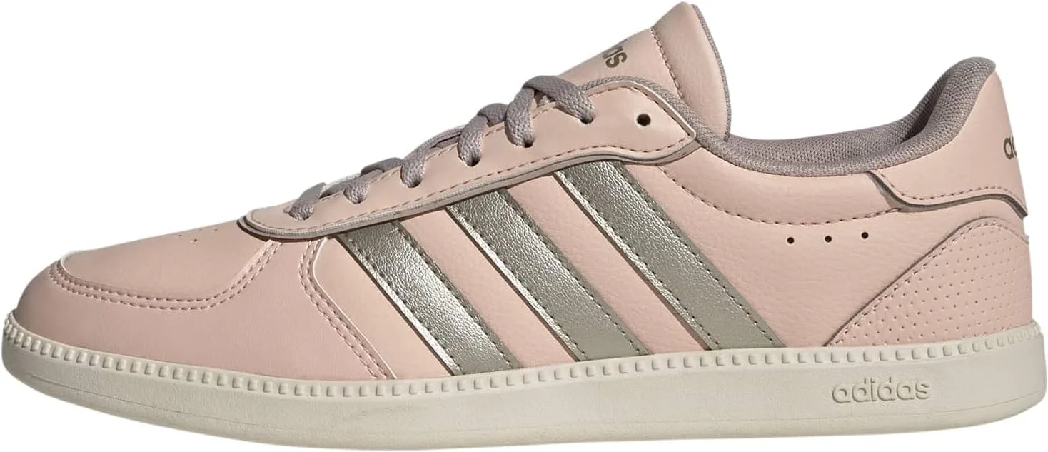 Унисекс кроссовки Adidas Breaknet Sleek, белый/розовый