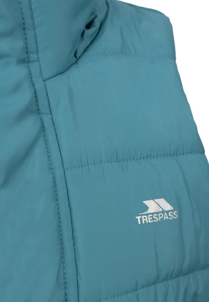 Жилет детский Casster Casual Gilet Trespass, зеленый — фото 3