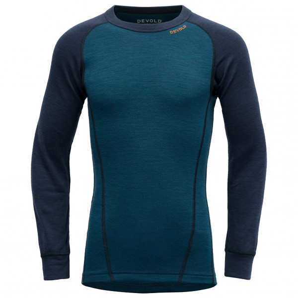 

Рубашка Junior Duo Active Merino Shirt - нижнее белье из мериноса Devold, черный