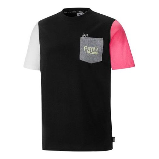 

Футболка PUMA x Mr Doodle Crossover Casual Sports Round Neck Short Sleeve Black 530652-01