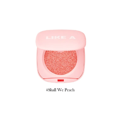 

Mini Like A Shadow 02 Mini Shall We Peach 0.8 г - теплые персиковые тени для век Blessed Moon