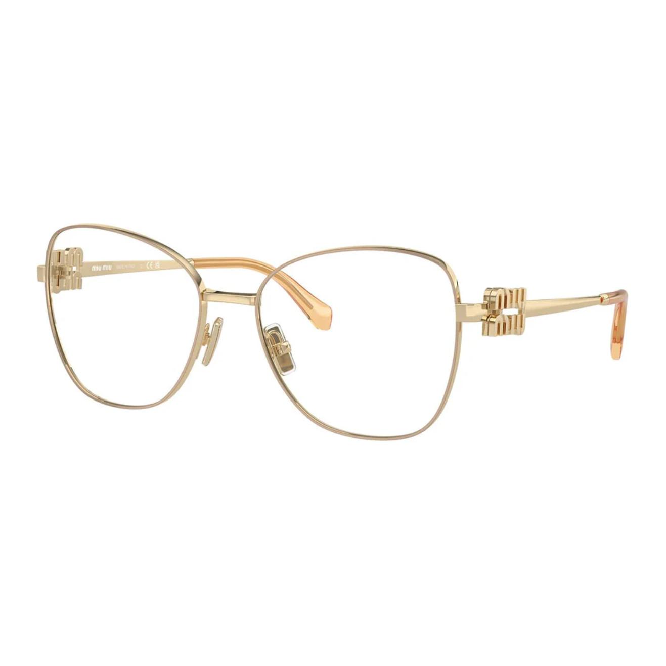 

MIU MIU Кошачий глаз очки Cat Eye Frame, Gold