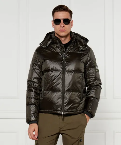 

Пуховик Regular fit Armani Exchange, зеленый