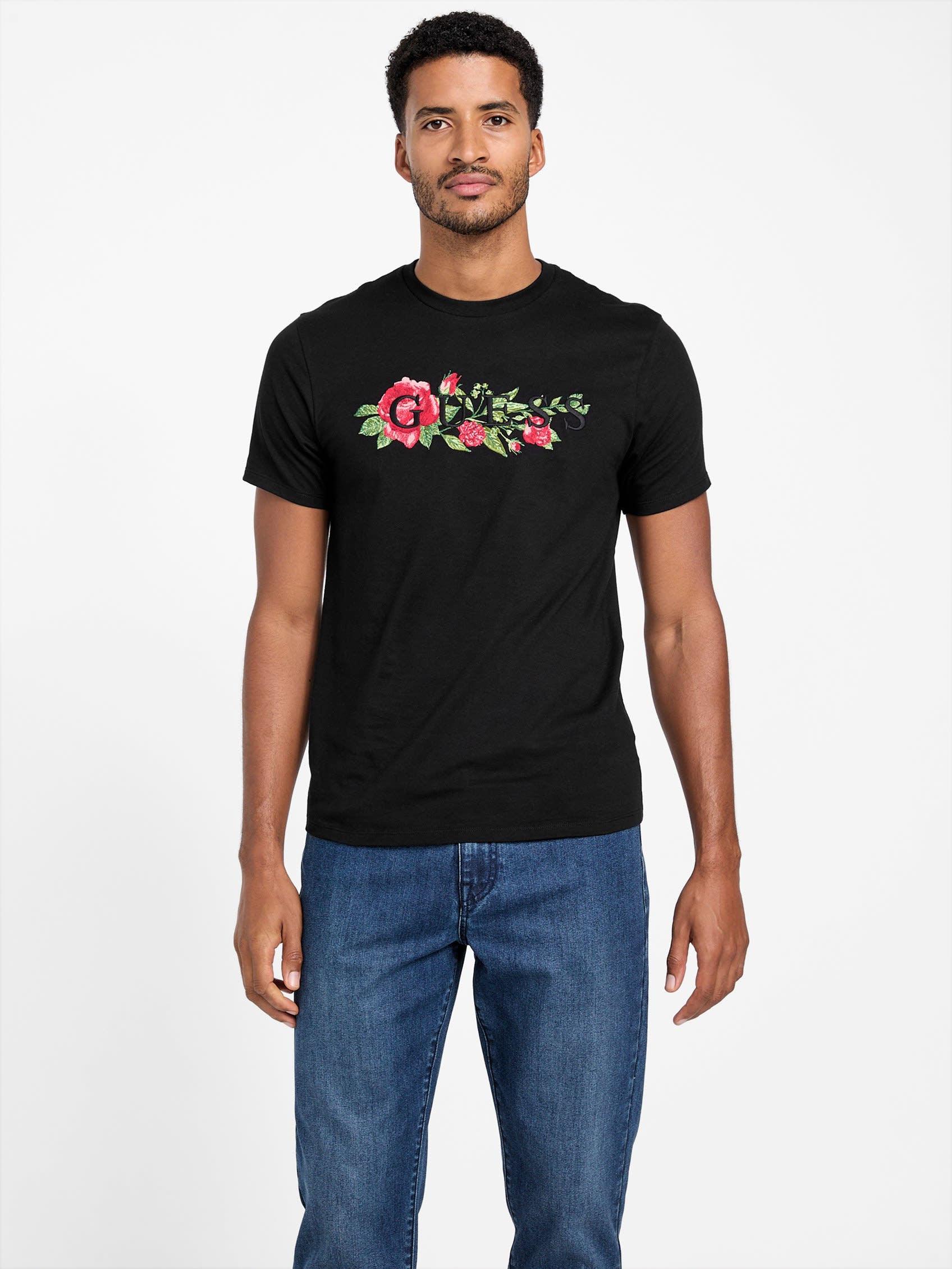 

Футболка с логотипом Eco Rosealy Guess Factory