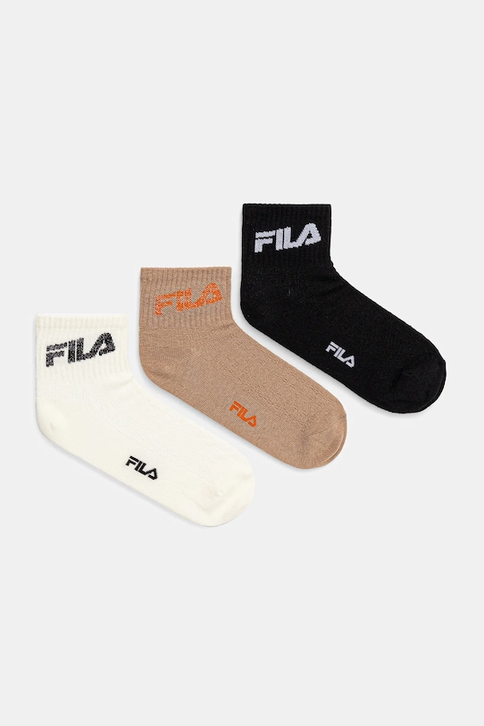 

Носки 3 пары Fila, бежевый