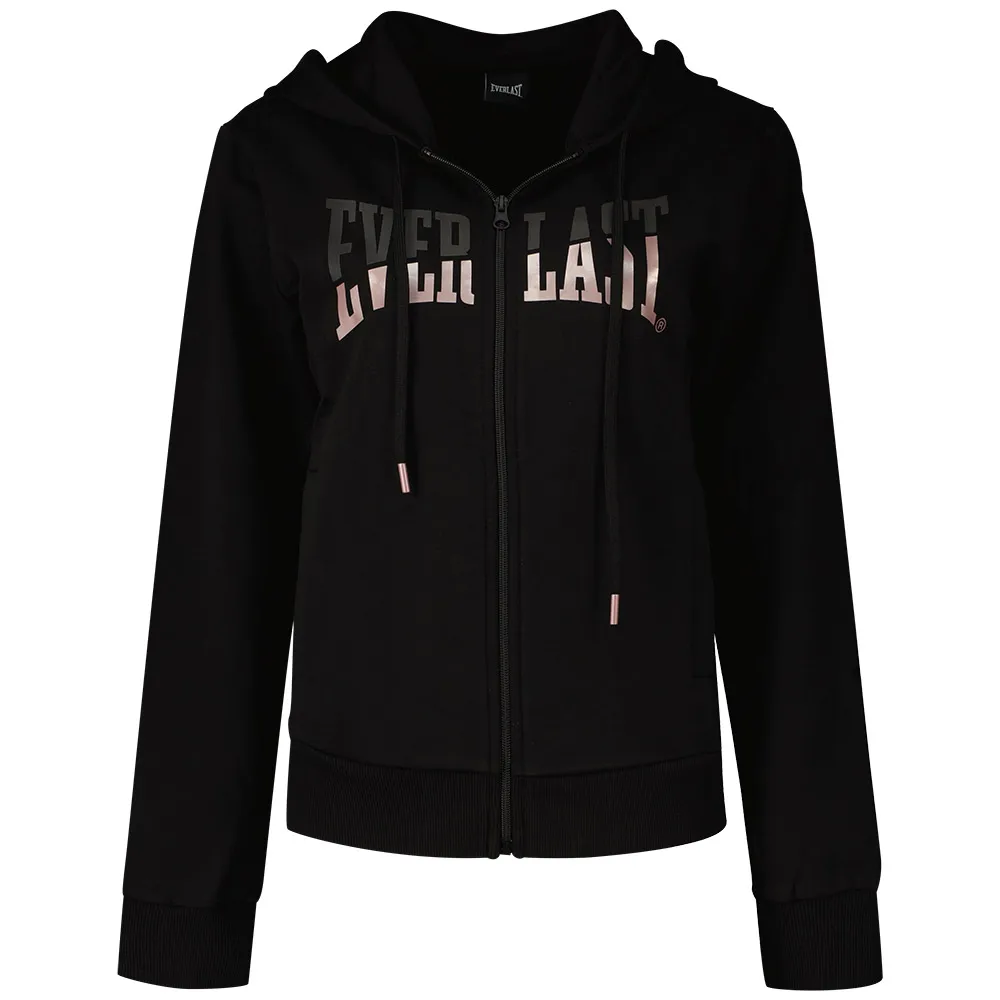 

Толстовка Everlast Felpa strechetch full zip, черный