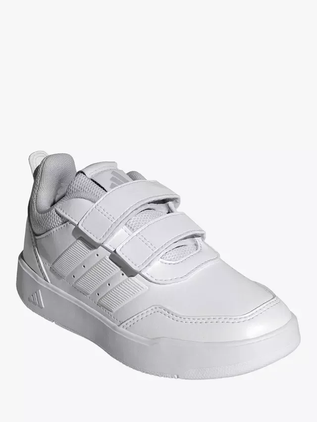 Детские кроссовки Tensaur Sport 3, бело-серебристые adidas — фото 2