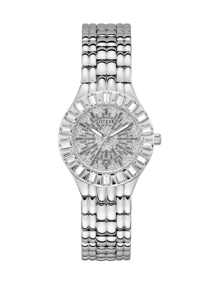 

Guess Кварцевые часы GW0602L1 серебристого цвета