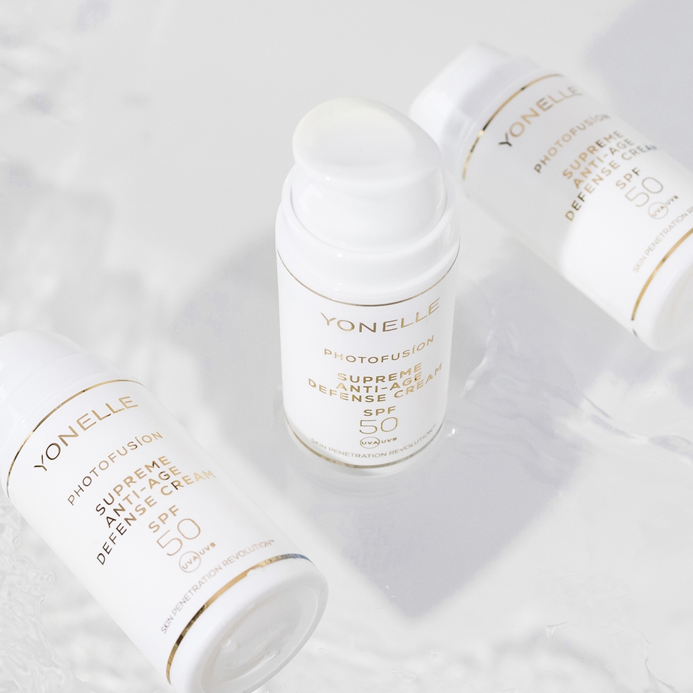 Антивозрастной солнцезащитный крем Photofusion spf 50 Yonelle, 30 мл — фото 4