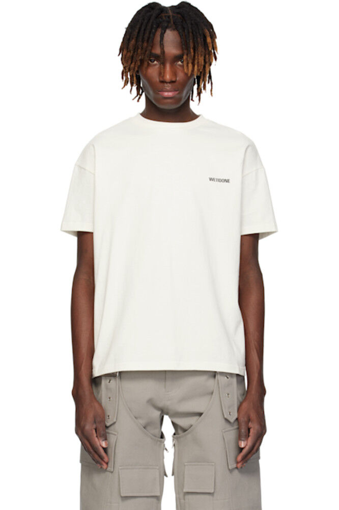 

Футболка с логотипом Off-White Mini We11done