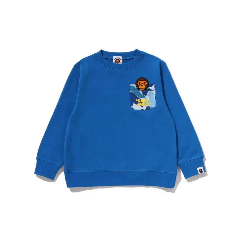 Свитшот детский A BATHING APE Blue BLX