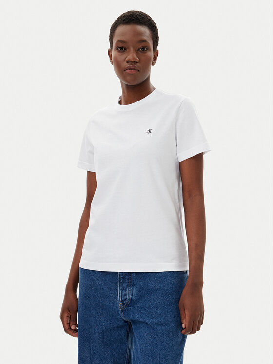 

Футболка обычного кроя LV047B224G Calvin Klein Jeans, белый